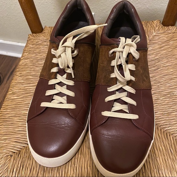 Tsubo Aratas Men leather sneakers size 11.5 - Picture 5 of 8